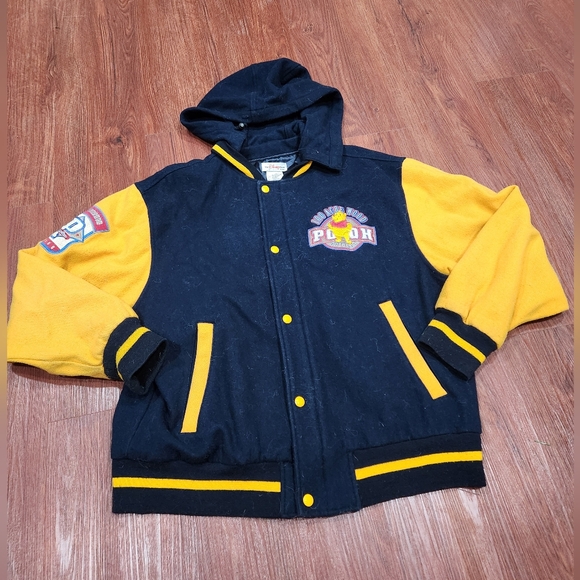 Disney Vintage Winnie The Pooh Varsity Jacket